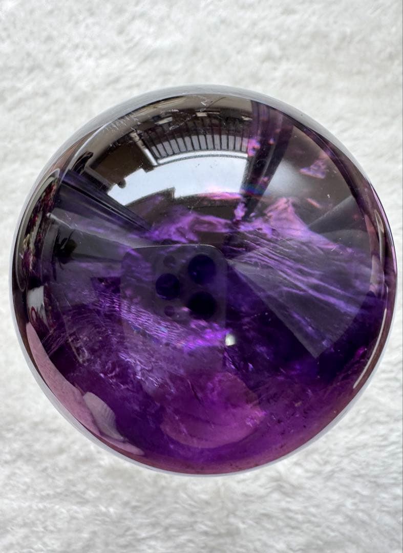 アメジスト スフィア 丸玉 大玉 70mm 最高品質 レア