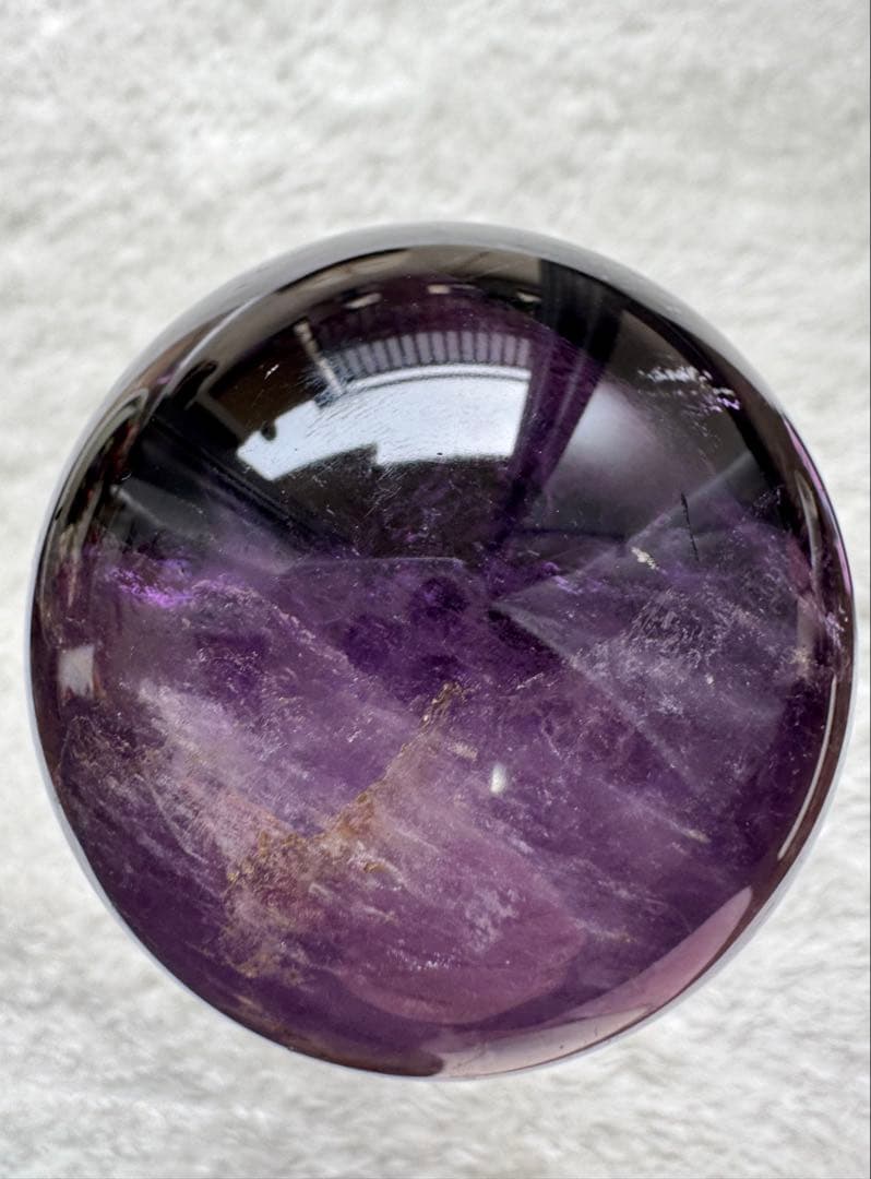 アメジスト スフィア 丸玉 大玉 70mm 最高品質 レア
