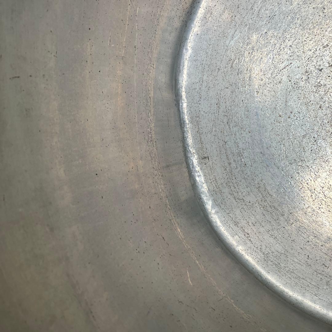 業務用　大型アルミ製寸胴鍋　大容量　2ハンドル　内径約48㎝　分厚いアルミ製