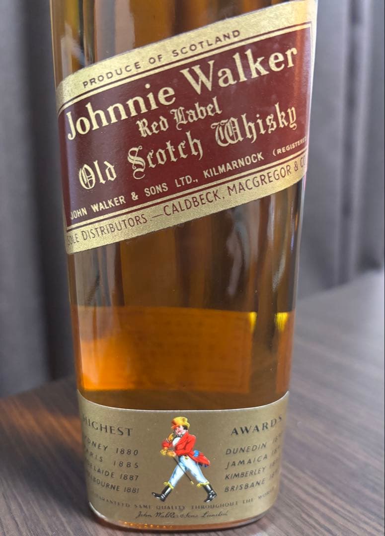 ジョニーウォーカー レッドラベル 特級ティンキャップ 760ml レア古酒