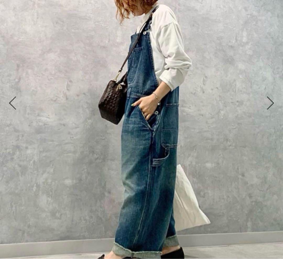 ジャーナルスタンダードラックス　11OZ デニムオーバーオール