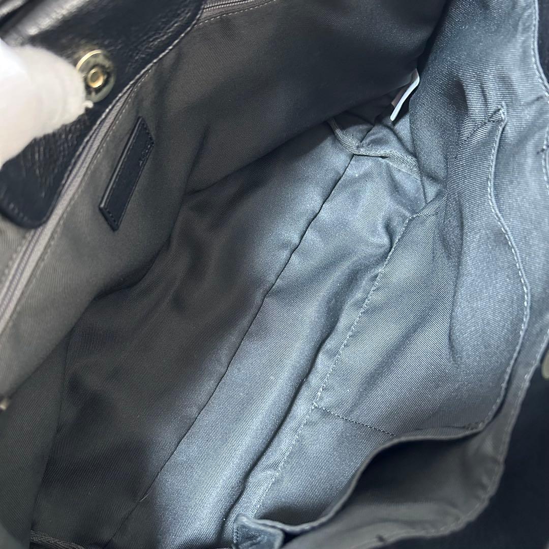 【新品未使用✨2.718/ボートトート】ガリャルダガランテ　大容量　肩がけ可　革