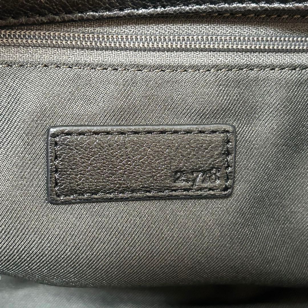 【新品未使用✨2.718/ボートトート】ガリャルダガランテ　大容量　肩がけ可　革