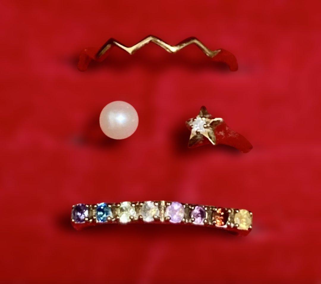 2015 CHRISTMAS LIMITED(クリスマス限定） 3連リングセット