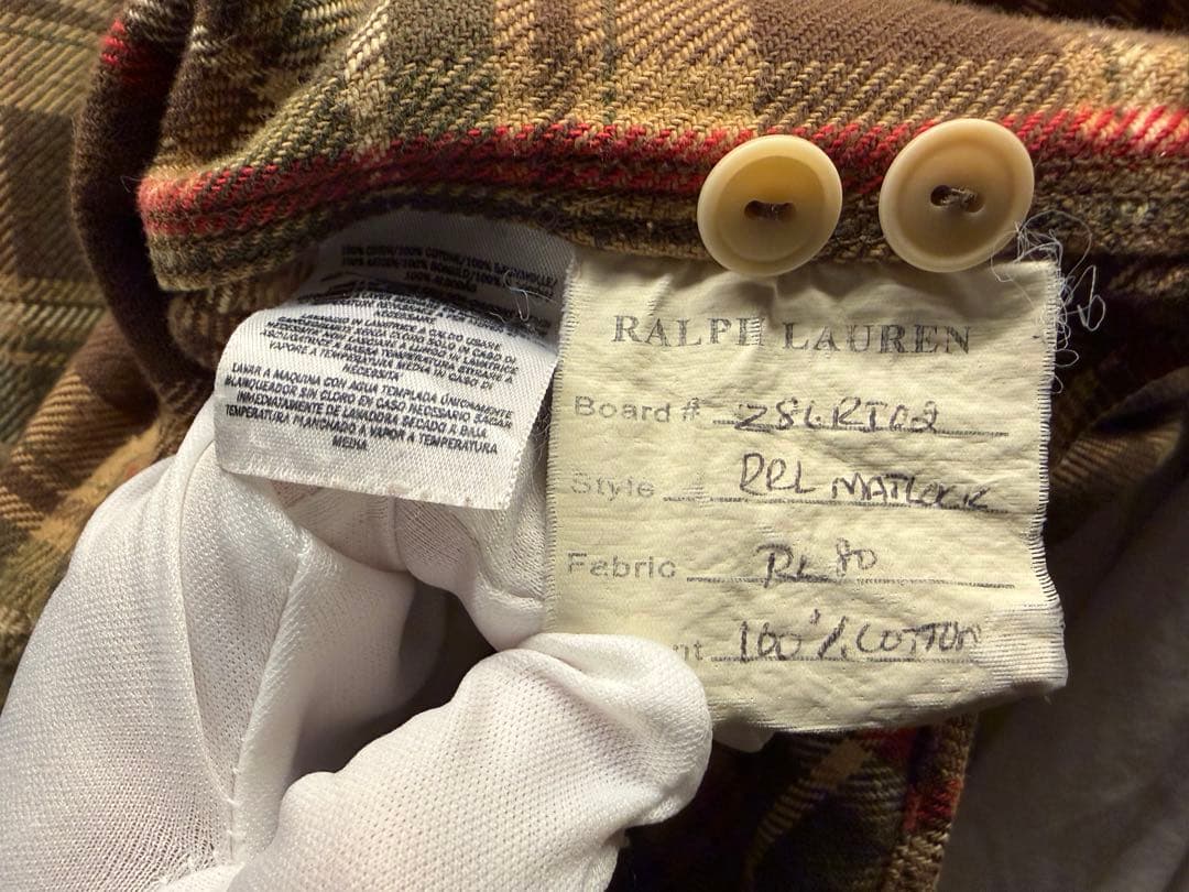 RRL ダブルアールエル ラルフローレン 最高級ライン 厚手 長袖 ヴィンテージ