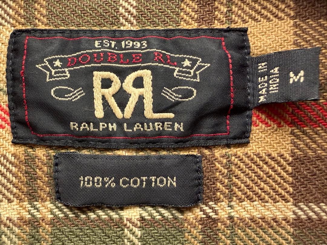 RRL ダブルアールエル ラルフローレン 最高級ライン 厚手 長袖 ヴィンテージ