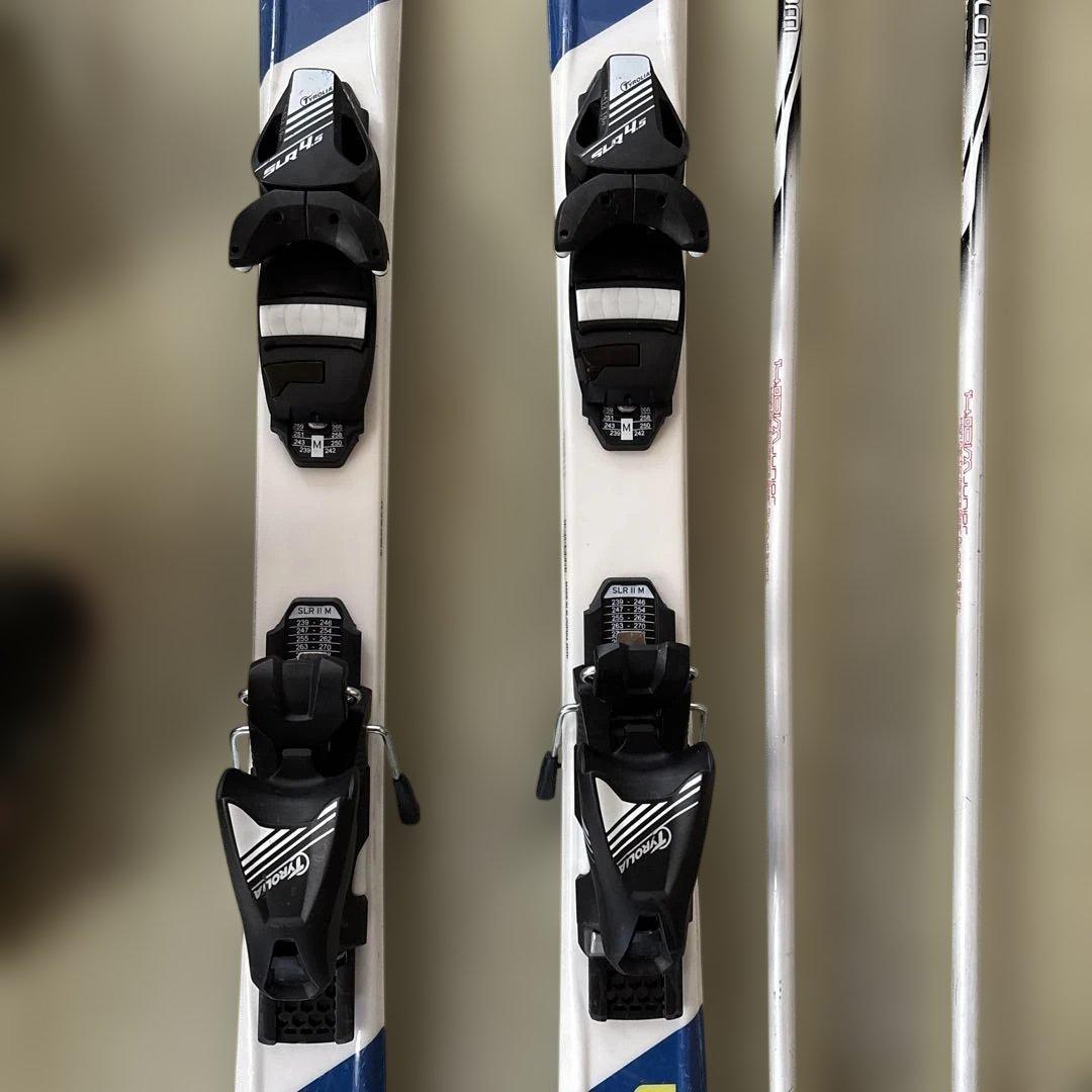 キッズスキー板セット　ブーツケース付き