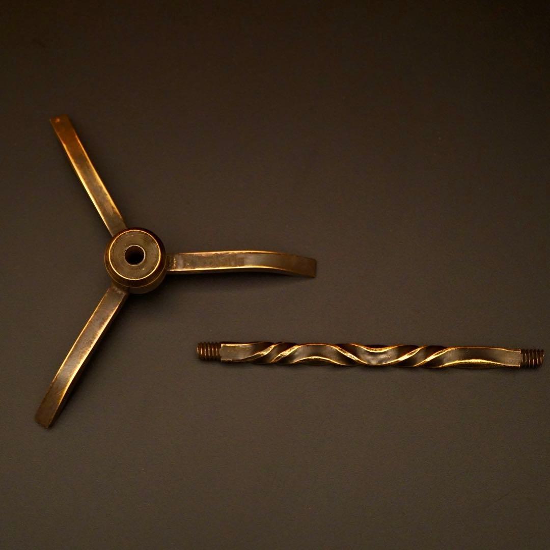 真鍮三脚スタンド