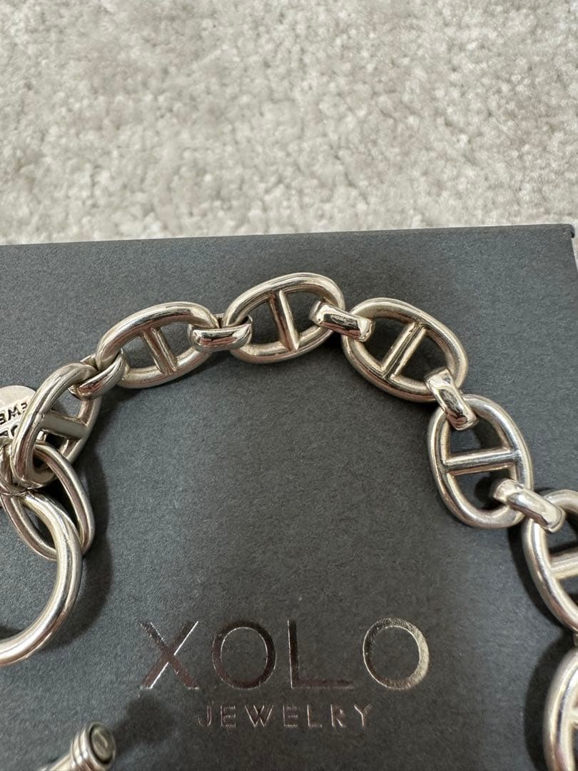 アクセサリー xolo Anchor Link Bracelet 10mm