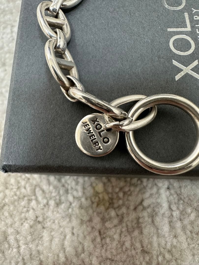 アクセサリー xolo Anchor Link Bracelet 10mm