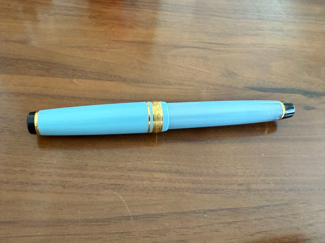 セーラー万年筆 四季織 雪月空葉 春空 14K MF