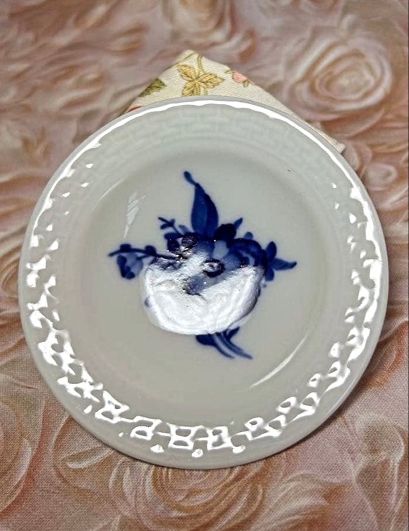 ロイヤルコペンハーゲン 豆皿 小皿 未使用 美品 バタープレートプレート3枚