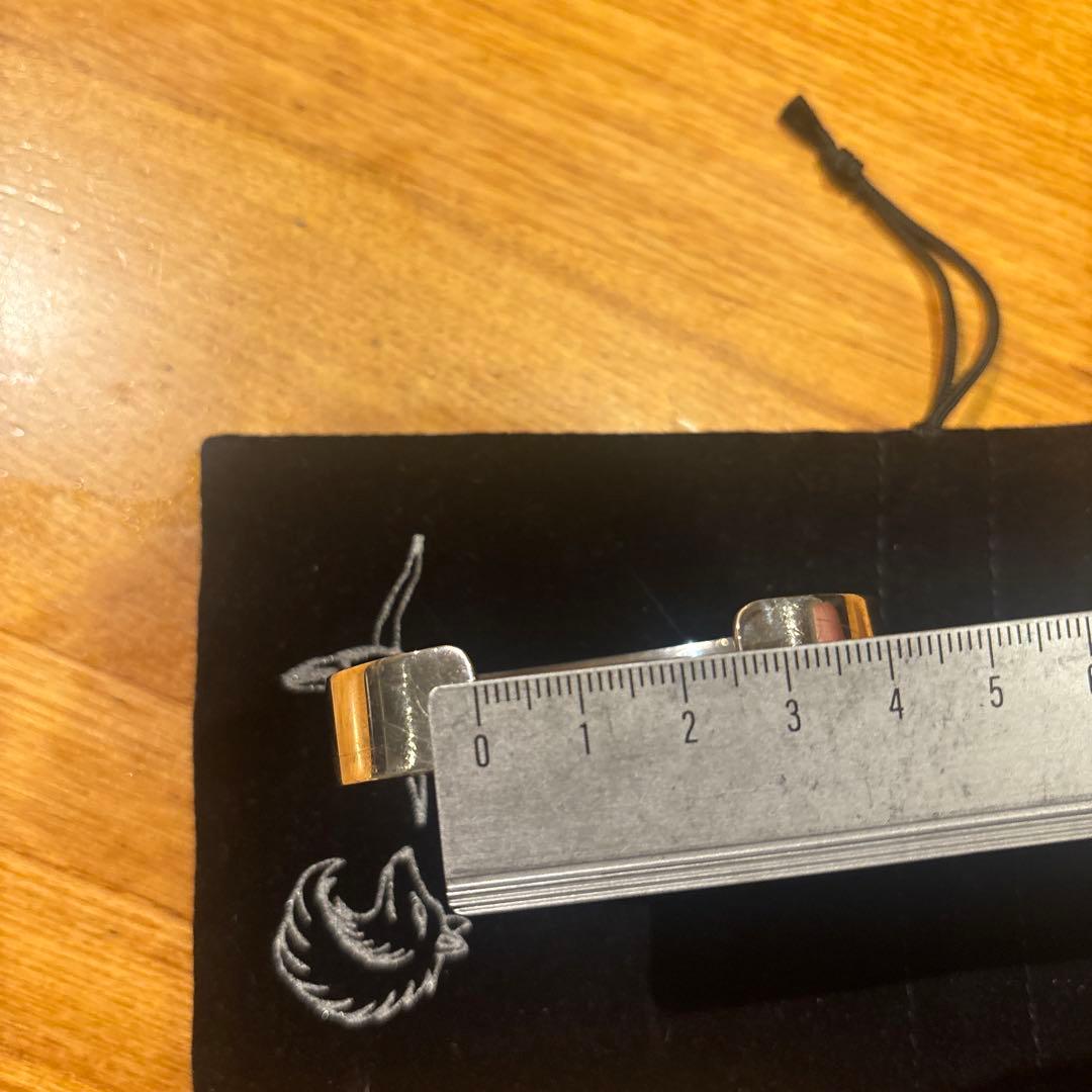 TADY＆KING 平打ちバングルGPロングホーン（Sサイズ）