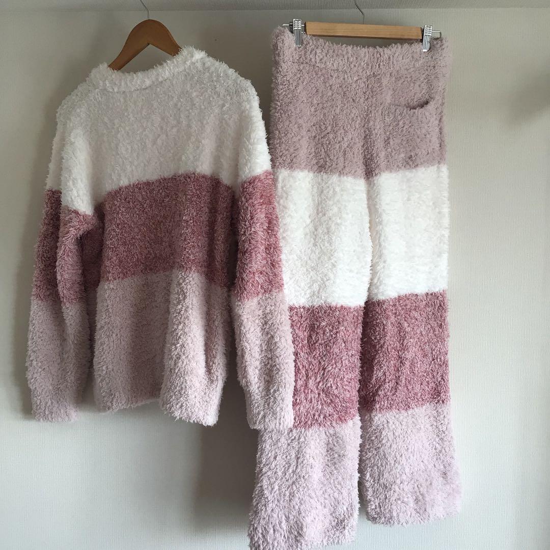 新品ジェラートピケ　3ボーダールームウエアSーM