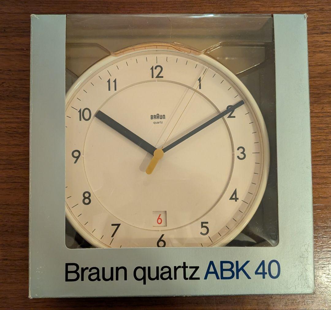 【未使用新品】 BRAUN ABK40 type 4823 MOMA