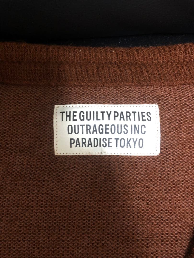 ワコマリア　モヘアカーディガン