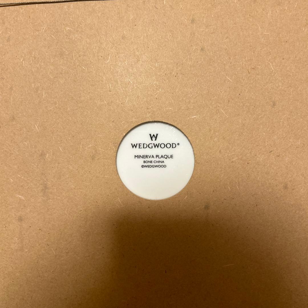 ウェッジウッド　ミネルヴァ　プラーク　レリーフ　額装　陶板　ウォールアート