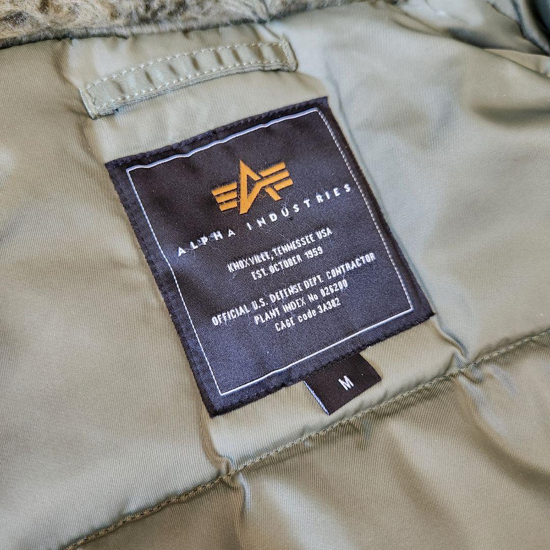 ALPHA INDUSTRIES アルファ超定番 N-3B 女性用 M 中古美品