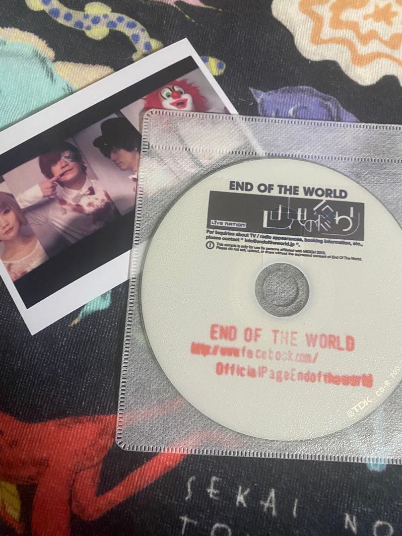 セカオワ 針なし時計&黒earth デモCD&EOTW プロモCD 原盤