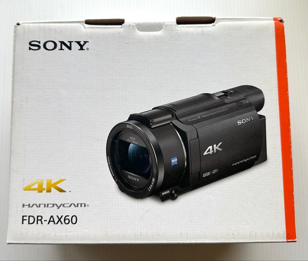 SONY 4Kビデオカメラ FDR-AX60