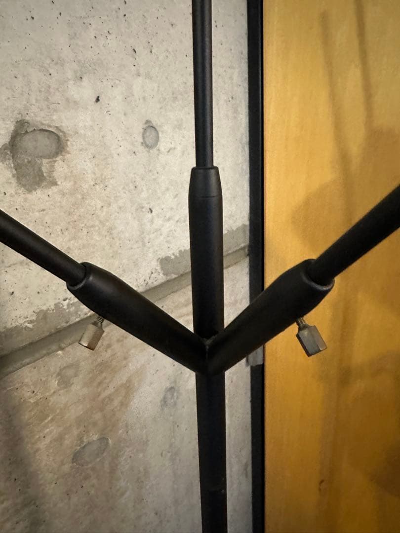 セルジュムーユ　IDÉE ブラック フロアスタンド 3灯