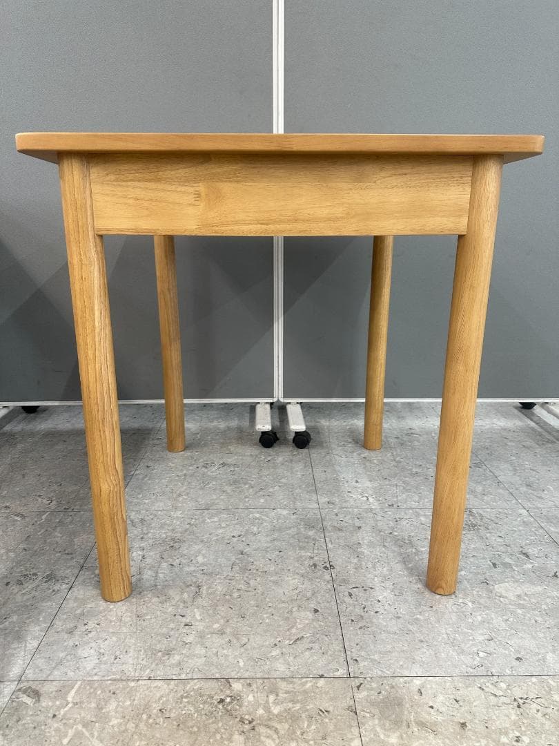 無印良品　ダイニングテーブルセット　イス2脚　ブラウン