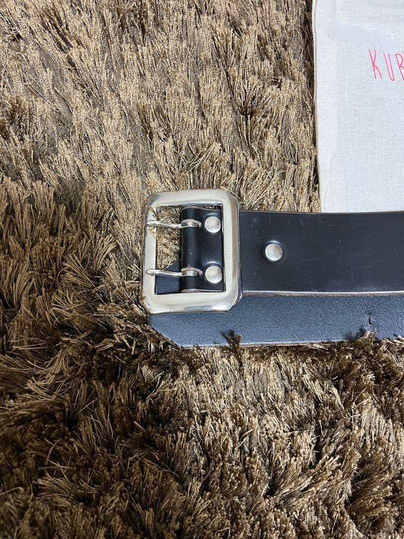 KUBIKI LEATHER クビキレザー ベルト タイムズアーチェインジン