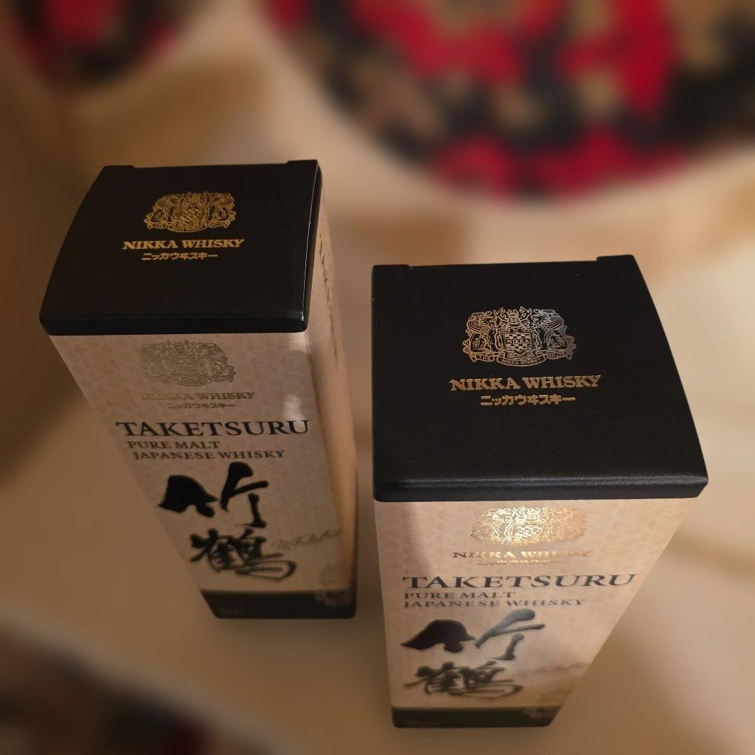 (入手困難) [ NIKKA ] 竹鶴 PURE MALT <新品商品> 2本