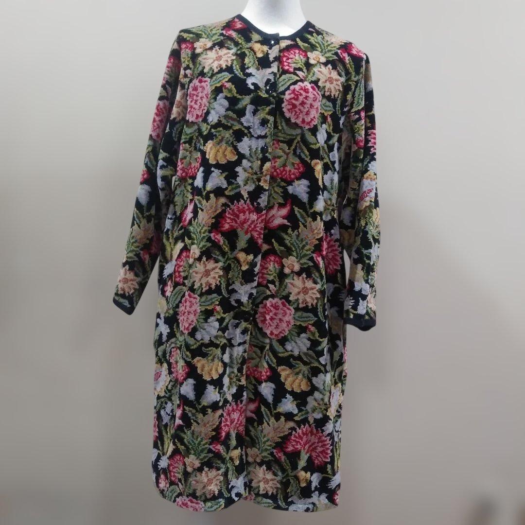 FEILER シェニール織 ルームウェア・ワンピース Lサイズ