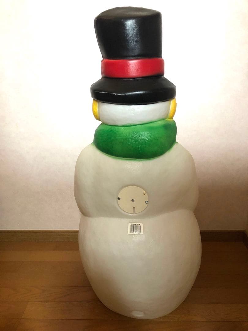 特大　スノーマン　クリスマス　雪だるま　イルミネーション　屋外仕様