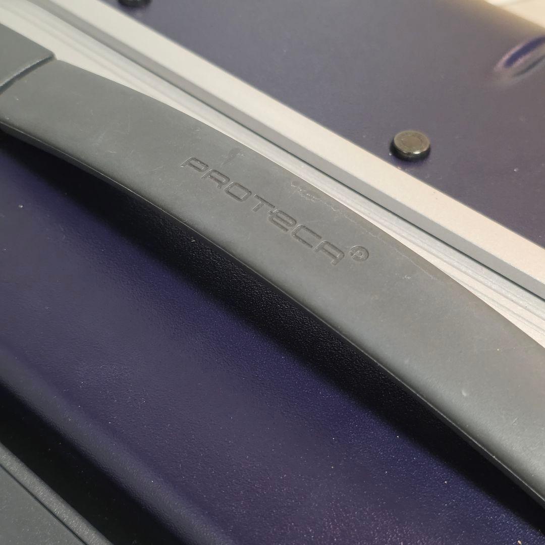 機内持込可 プロテカ 360フレーム スーツケース 34L ネイビー