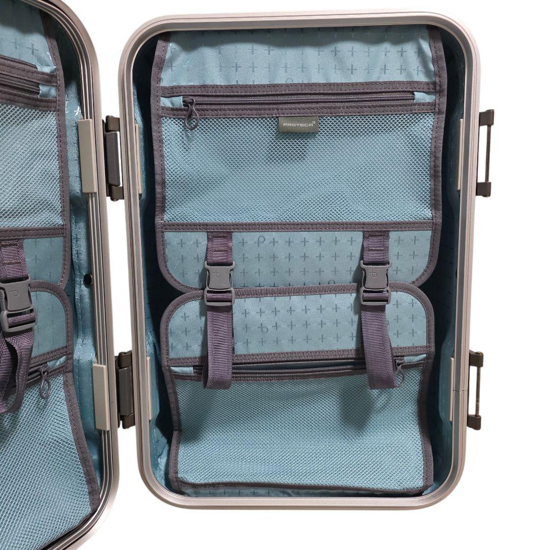 機内持込可 プロテカ 360フレーム スーツケース 34L ネイビー