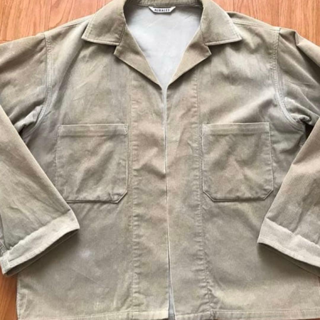 a*f様 AURALEE WASHED CORDUROY
