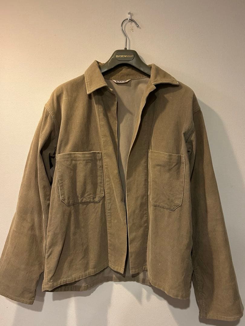a*f様 AURALEE WASHED CORDUROY