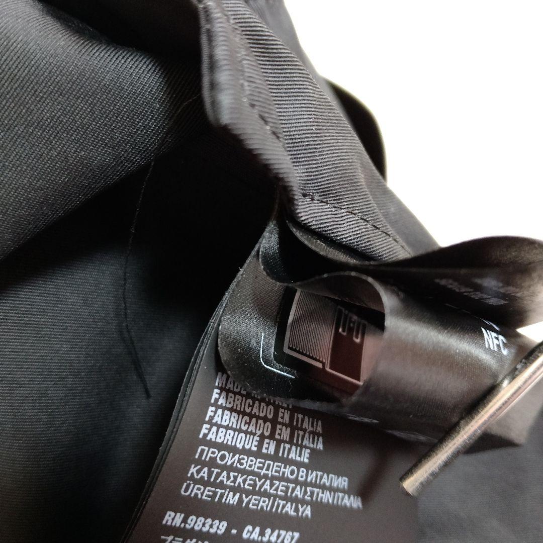 PRADA プラダ 22ss ナイロン 半袖シャツ 三角ロゴ ブラック S