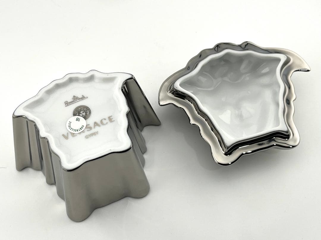 f142 美品　希少　ヴェルサーチ×ローゼンタール　コラボ　メデューサ　オブジェ