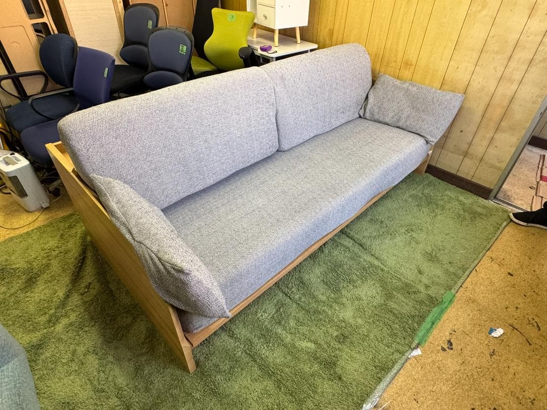 (4253W2)*ニトリ3wayソファベッド