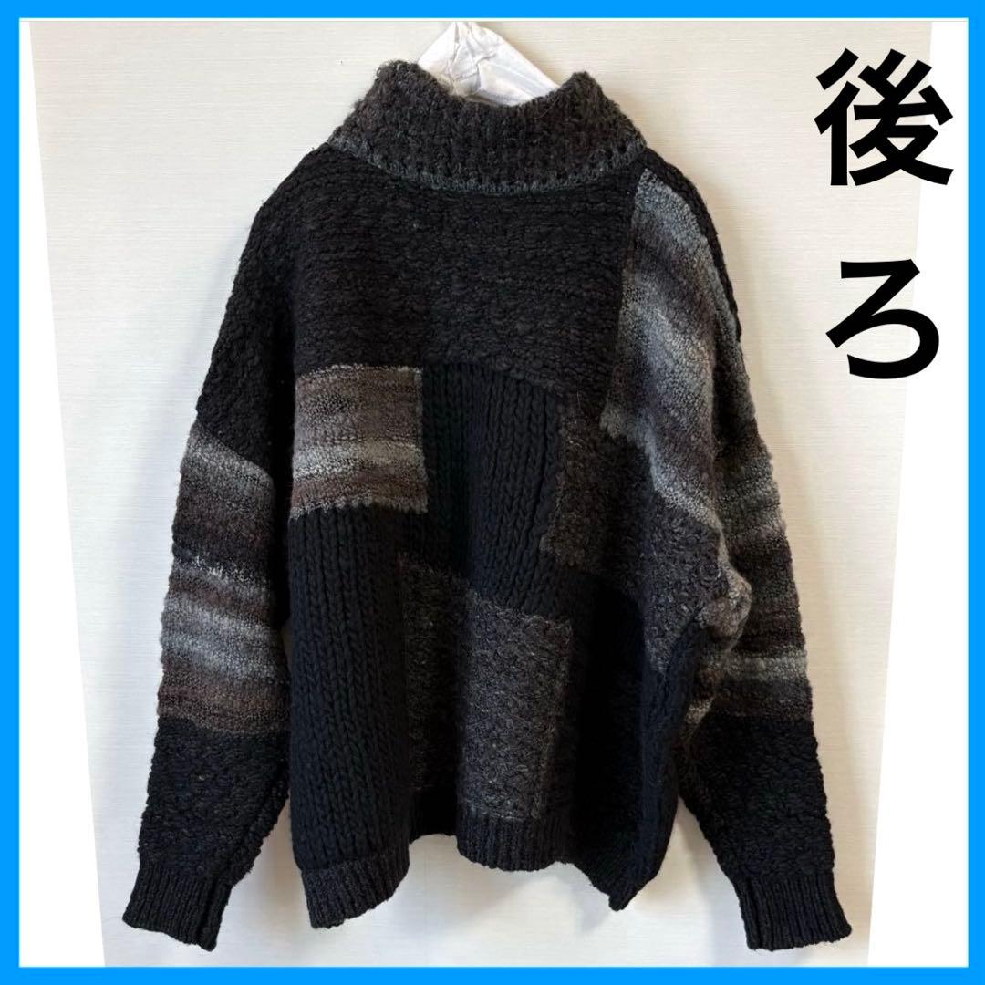 破格です‼️新品✨タグ付【佐藤繊維】お洒落で豪華なニット、定価¥４１,８００