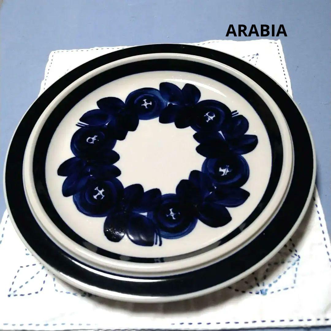アラビア　アネモネ　プレート　フィンランド製　大皿