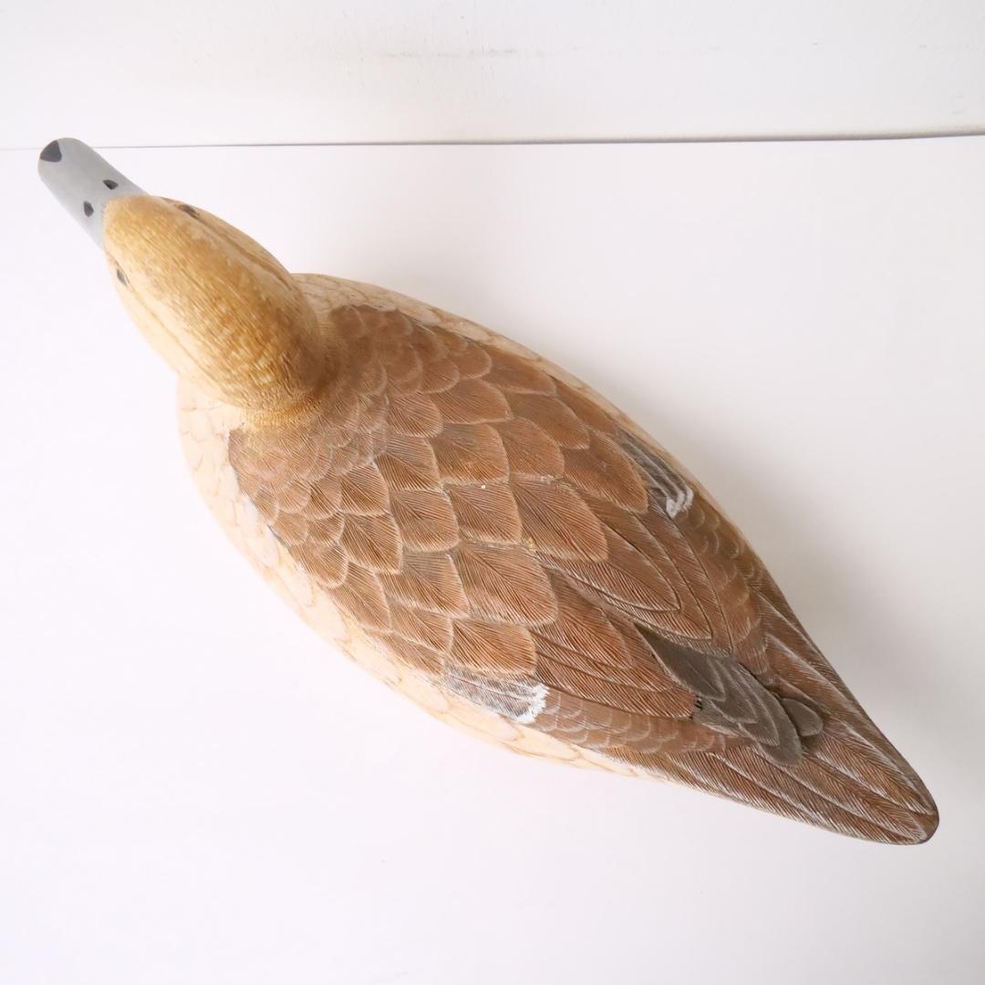 デコイ 置物　鴨　カモ　　ビンテージ