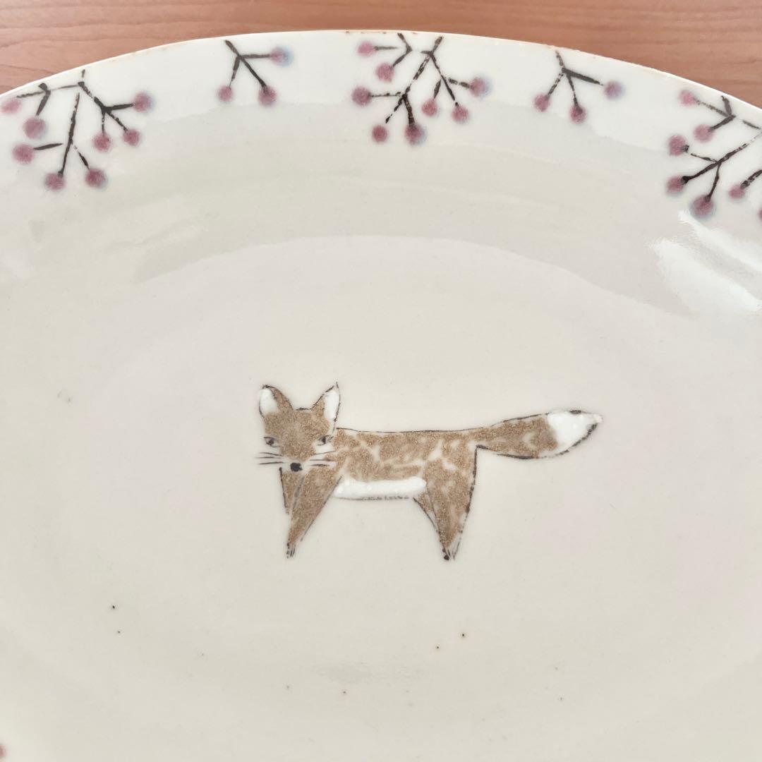 矢板緑　オーバル深皿　カップ