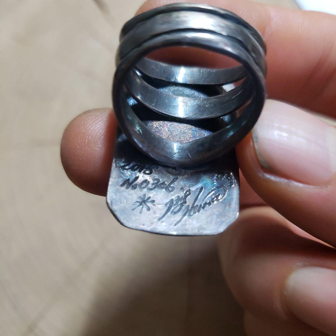 BIG HAND コーラルシルバーリング 2015年製