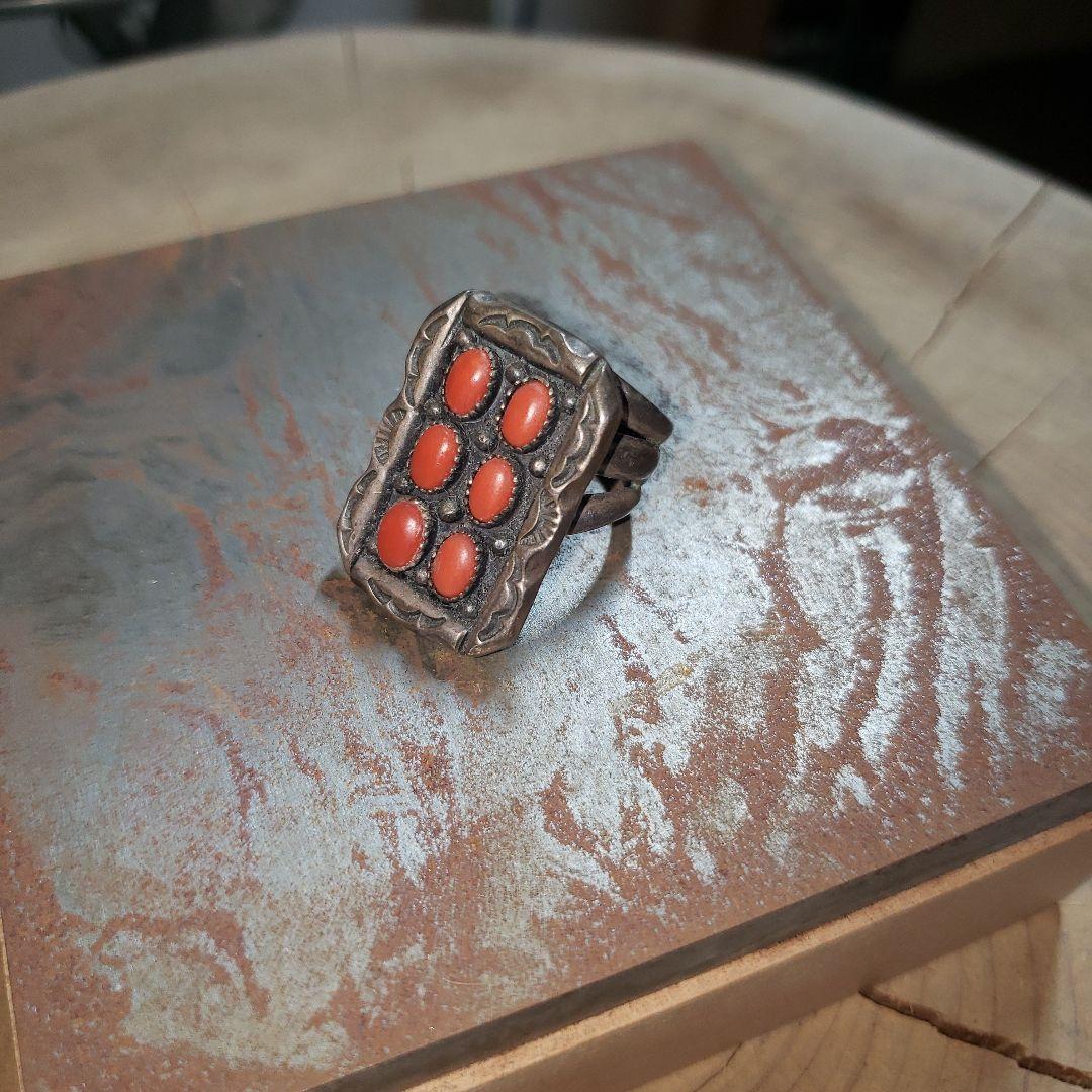 BIG HAND コーラルシルバーリング 2015年製