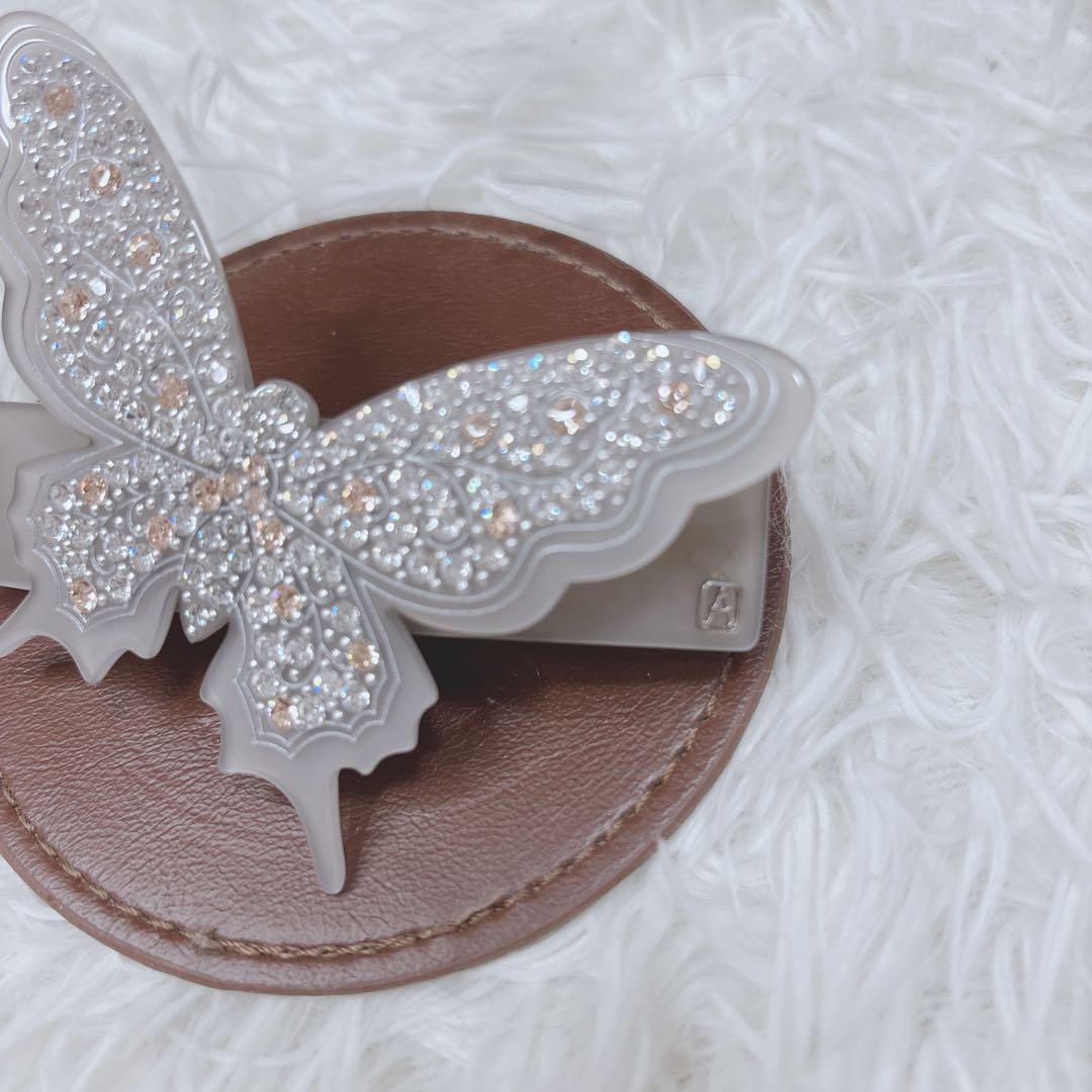 【美品】アレクサンドルドゥパリ　バレッタ　ラインストーン