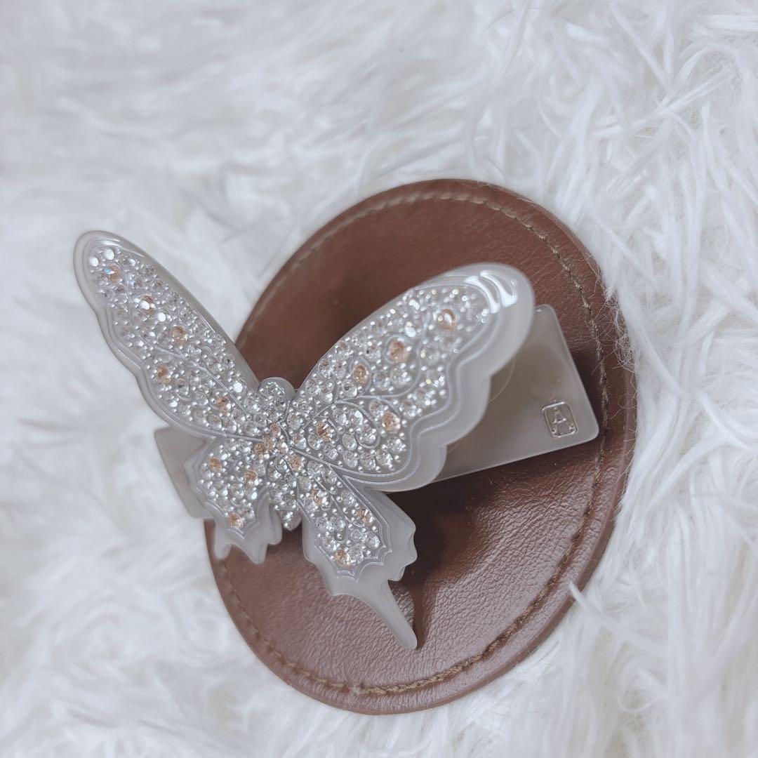 【美品】アレクサンドルドゥパリ　バレッタ　ラインストーン