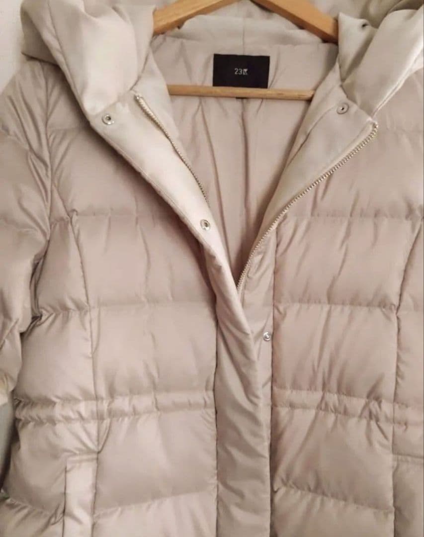 23区　今季【VERY掲載】シレータフタ ミドル丈 ダウンコート