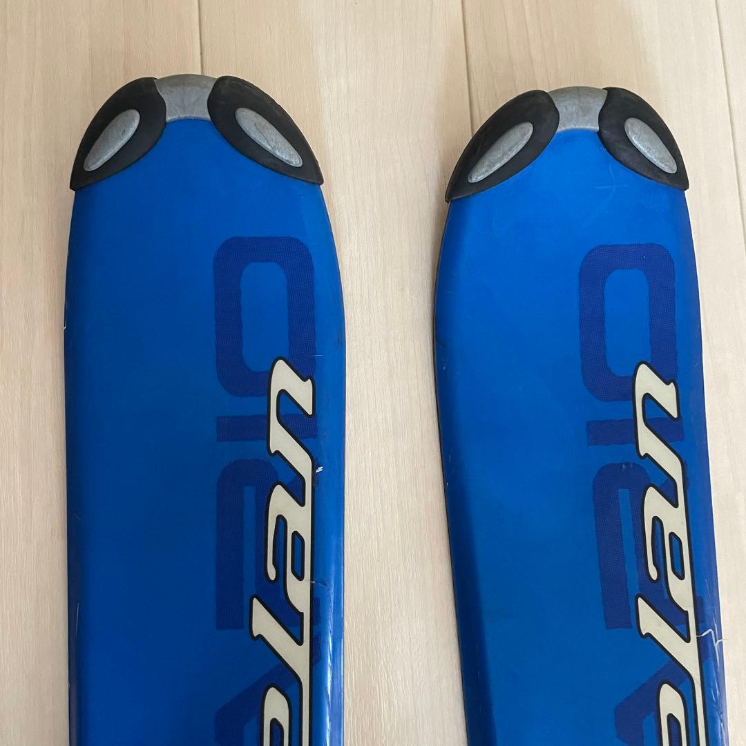 スキー板　ブルー　青色　ショートスキー？ファンスキー？