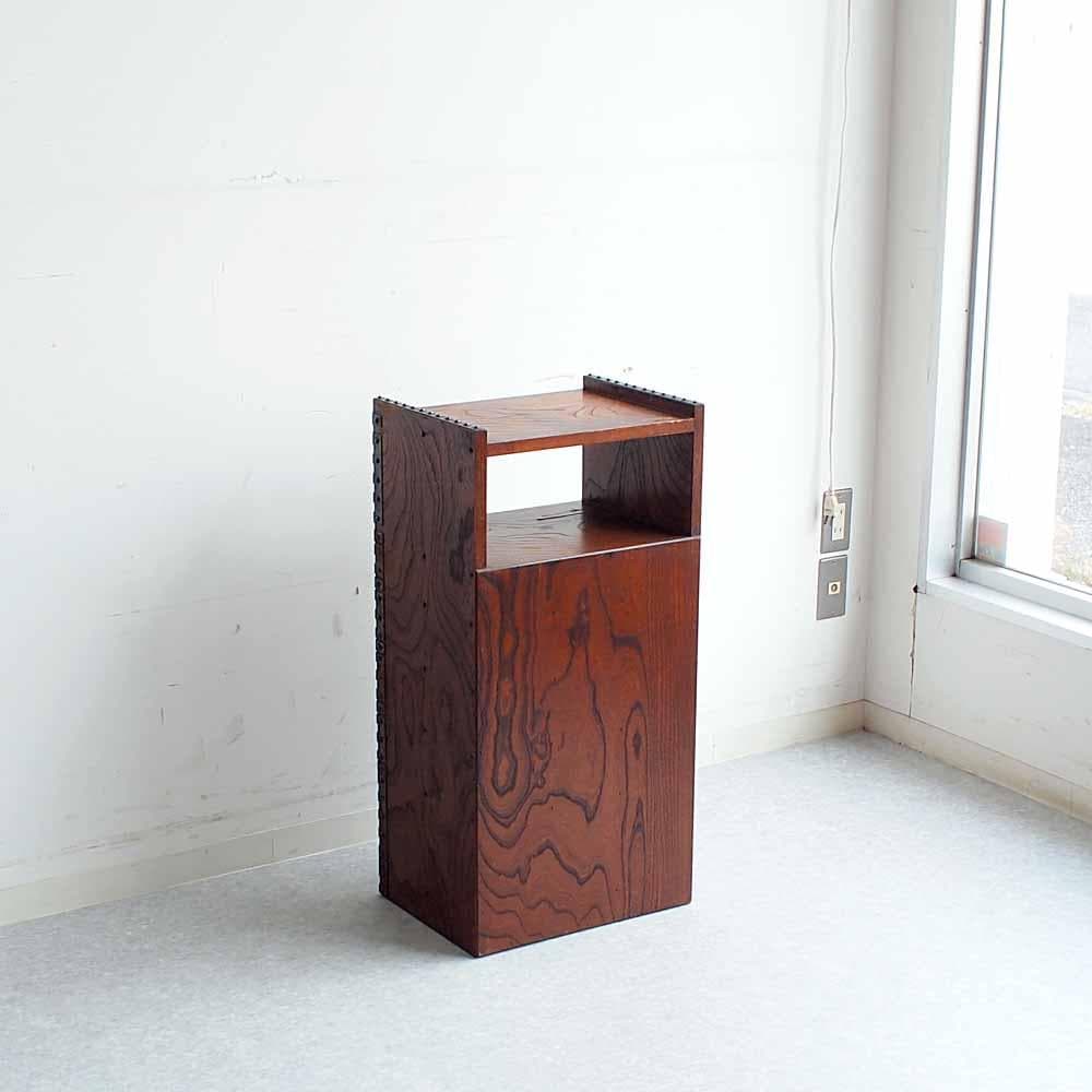 木製 小引き出したんす 和モダン 鉄金具 民芸調 ZR24442