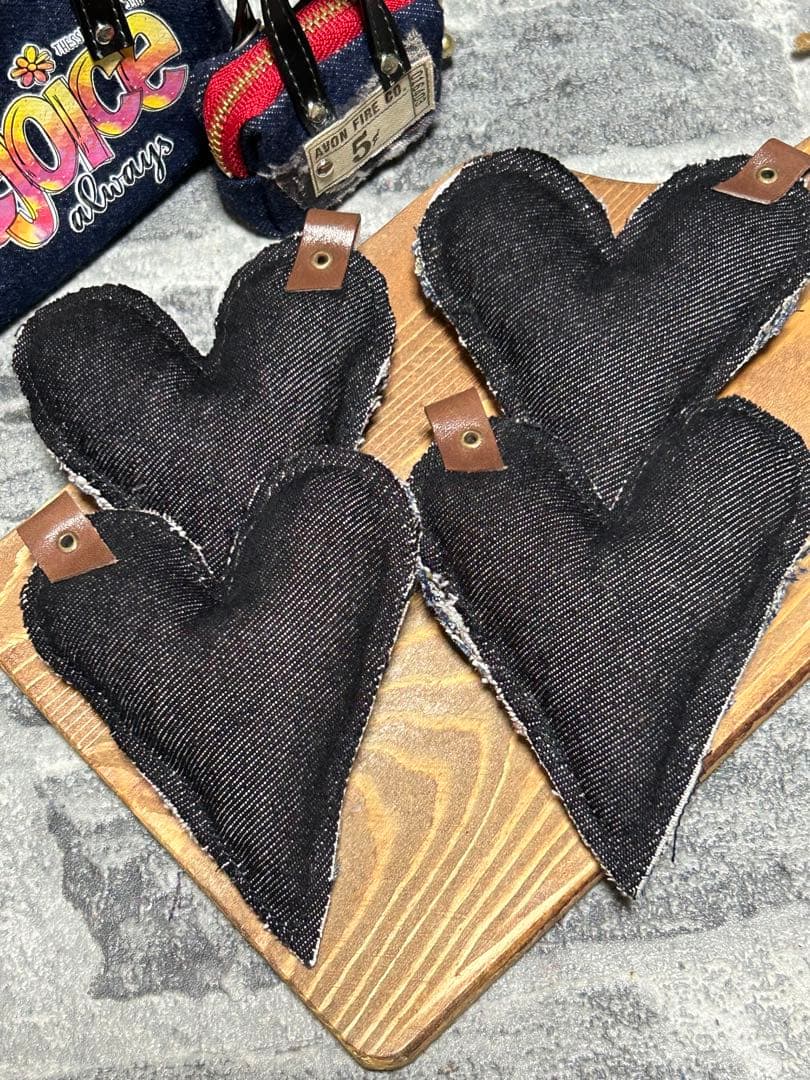 ぷっくりハートタグジャンクロック　No.663