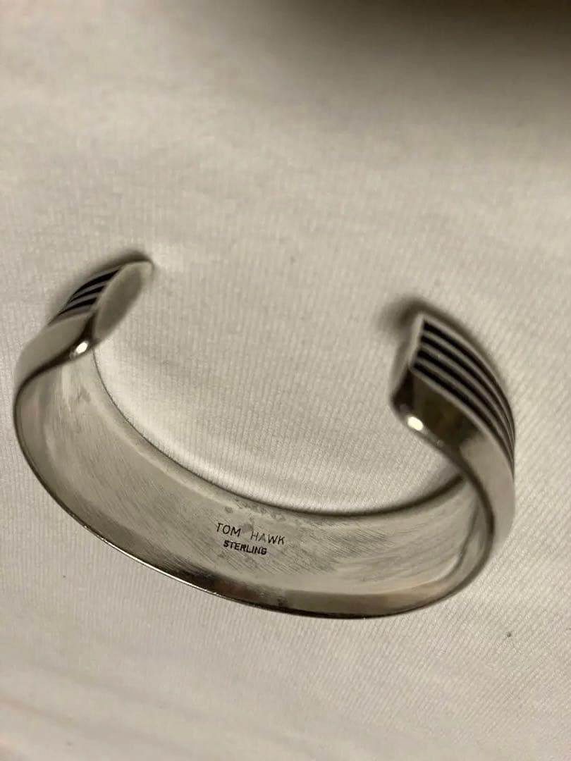 TOM HAWKトムホーク名作シルバーバンクル/ブレスレット